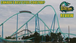 Leviathan Review Canadas Wonderland BampM Giga Coaster  Canadas Best Steel Coaster [upl. by Aiotal]