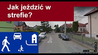 Jak prawidłowo jeździć po strefie zamieszkania na egzaminie na prawo jazdy [upl. by Hump474]