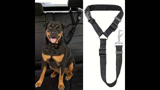 1pc Dog Seat Belt For Vehicle Secure Pet Car Tether Safety Leash For Dogs In Vehicles Dog Seat [upl. by Notreve]