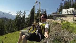 Gröbming im Sommer 2013  Zipline und Klettergarten [upl. by Sucramat626]