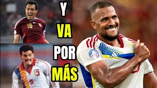 Salomón Rondón logra dos RÉCORDS HISTÓRICOS con la Vinotinto en la Copa América [upl. by Batchelor405]