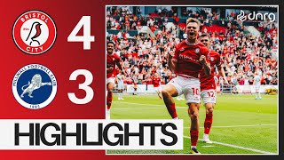 TWINE WINS SEVENGOAL THRILLER 💥 Bristol City 43 Millwall  Highlights [upl. by Meurer903]