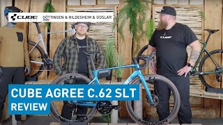 Das neue CUBE Agree C62 SLT Review  Ein Rennrad das auf Speed und Performance setzt [upl. by Araccot]