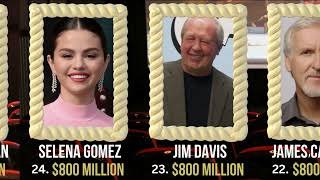 Top 50 Worlds Richest Celebrity Billionaires in 2024  Top 50 Richest Celebrities [upl. by Goldston728]