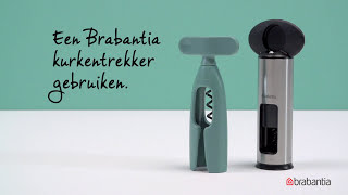 Hoe gebruik je een Brabantia kurkentrekker  Brabantia [upl. by Burkle]