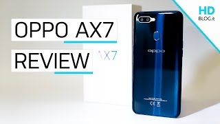 OPPO AX7 un HARDWARE sufficiente e tanta BATTERIA  RECENSIONE [upl. by Lear]