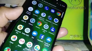 Apagar voz talkback a Moto g6 play boost  Motorola XT19227 Que hacer si un Moto g de repente habla [upl. by Aurita77]