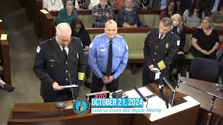 Commissioner Clip Retirement of EMS Sargent Jeff Penninger [upl. by Rodablas]