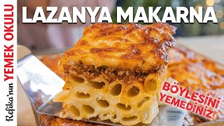 Lazanyaya Göz Kırpan Fırında Kıymalı Makarna Tarifi 🍝 Her Çatalında Lezzet Garantili FIRINDA MAKARNA [upl. by Lokim]