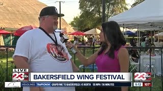 Bakersfield Wing Fests wing eating champion [upl. by Maitilde876]