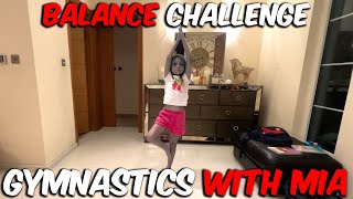 Balance challenge in Gymnastics [upl. by Neal]