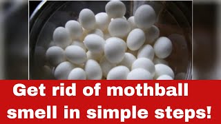 How To Get Rid Of Mothball Smell Detailed Guide [upl. by Ayeki]