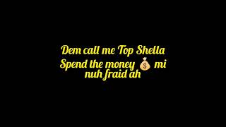 Kharency  Top Shella Lyrics [upl. by Sirapal655]