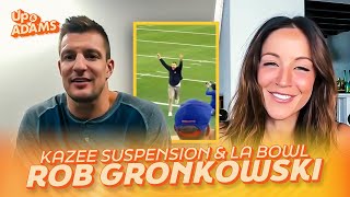 Gronk Says Toney Doesnt Love Football Races Dog at LA Bowl Ko Kiefts Spike amp Kazees Suspension [upl. by Langille863]