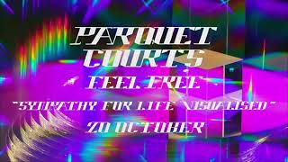 Parquet Courts  Feel Free  Sympathy for Life Visualised Trailer [upl. by Cortney]