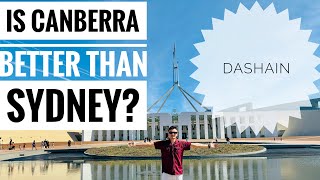 A day in CANBERRA  DASHAIN VLOG  AUSTRALIA [upl. by Niad]