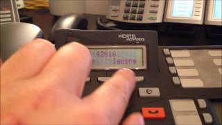 Nortel T7316 Digital Phone [upl. by Carnes]