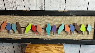 Deco 79 Wooden Bird Home Wall Decor Review [upl. by Ambrose812]