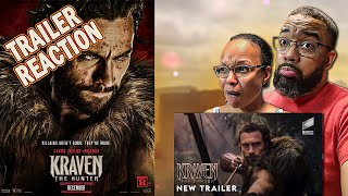 KRAVEN  New Trailer REACTION [upl. by Lorens]