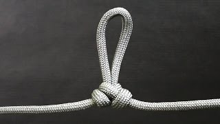 How to tie Alpine Loop knot [upl. by Arrahs12]