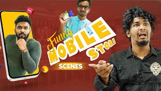 Funny Mobile Store Scenes  Warangal Diaries [upl. by Gilford]