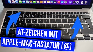 AtZeichen  mit Apple Mac Tastatur erstellen apple [upl. by Jobi]