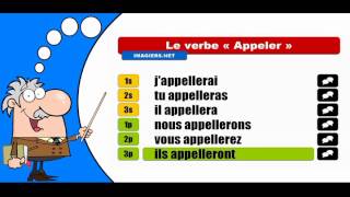 La conjugaison du verbe Appeler  Indicatif Futur Simple [upl. by Philine]