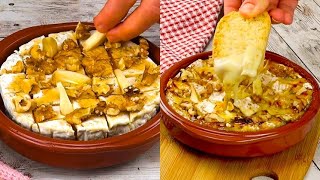 Baked camembert with honey and walnuts a great solution to make your dinner special [upl. by Yeliak901]