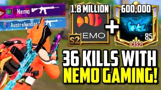 NEMO GAMING amp FEITZ 36 KILLS ASIA ACE MASTER RANK  PUBG Mobile [upl. by Aneleve681]