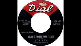 JOE TEX BLOODS THICKER THAN WATER [upl. by Anircam]