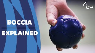 All you need to know about Boccia  Sport Explained Boccia  Paralympic Games [upl. by Arreic]