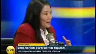 Entrevista a Keiko Fujimori en RPP [upl. by Lyred]