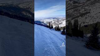 Akbulak black slope  Ski resort awsm view [upl. by Surovy757]