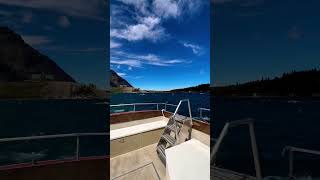 Waterton canada waterton lake travel explore trending shorts boat hike cruise nature [upl. by Editha]