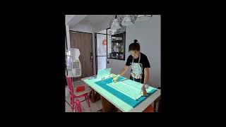 Pattern cutting with Projector [upl. by Lidaa]