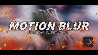 Alight motion  MOTION BLUR Editing Tutorial  Motion Blur edit in Alight motion [upl. by Ahsilrae493]