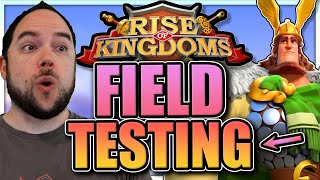 Hermann Prime Open Field Testing Instant Max Rise of Kingdoms [upl. by Mcdowell]