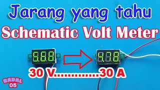 Memahami Volt meter Digital DSNDVM368 Merubah 2 kabel jadi 3 kabel [upl. by Prospero]