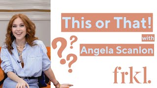 This or That with Angela Scanlon  QVCUK [upl. by Berne]