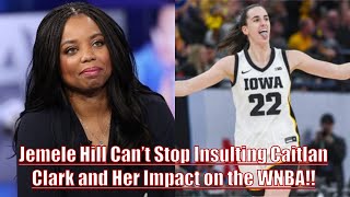 Jemele Hill Can’t Stop Insulting Caitlan Clark and Her Impact on the WNBA [upl. by Atirat]