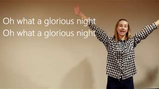 Oh what a glorious night by Sidewalk Prophets cover by The Woodlands Children ChoirMotion video [upl. by Vinni]