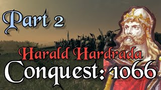 TAKING THE NORTH Conquest 1066 Mod  Thrones of Britannia  Harald Hardrada Campaign Pt 2 [upl. by Wolfe]