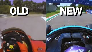 Imola Circuit BEFORE and AFTER Sennas Crash [upl. by Dennard]