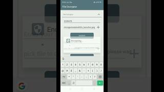 How to Encrypt amp Decrypt Photo with File Encryptor android tutorial encryption decryption photo [upl. by Llehcal957]