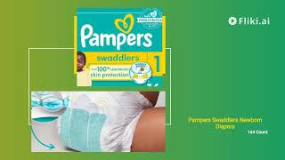 Pampers Swaddlers Diapers [upl. by Hplar]