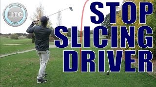 Stop Slicing Driver  Golf Tips  Lesson 26 [upl. by Liagaba]