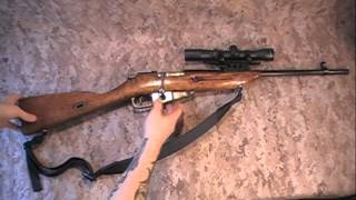 Custom Mosin Nagant Scout Rifle [upl. by Lidaa614]