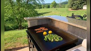 Blackstone Griddle  Outdoor Kitchen Setup Compilation [upl. by Lilyan]