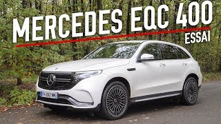 Essai Mercedes EQC  que vaut cette voiture électrique à 72 000 euros [upl. by Ardnauqal]