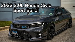 2022 11th Gen 20L Honda Civic Build [upl. by Santoro348]